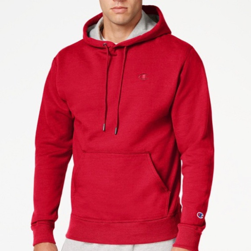 Red Champion Hoodie